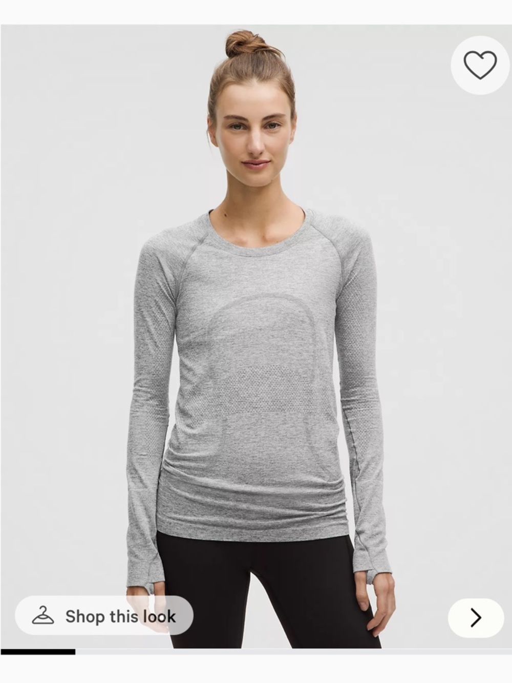 Lululemon Size 10 Swiftly Long Sleeve Hip Length (rip tag removed)